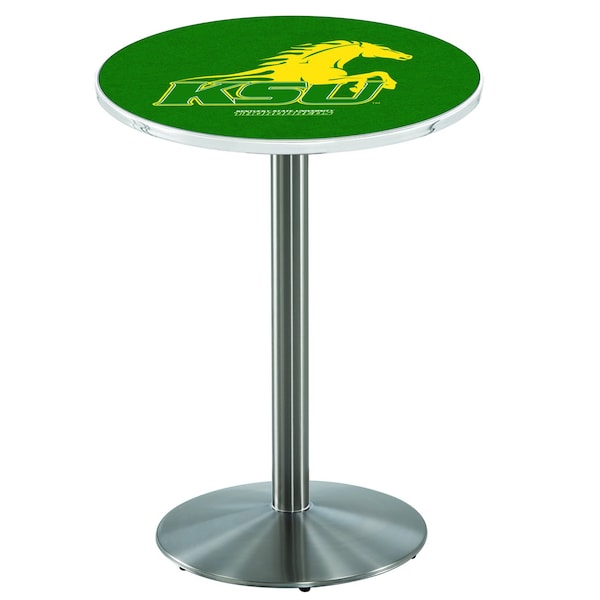 42" Stainless Steel Kentucky State University Pub Table